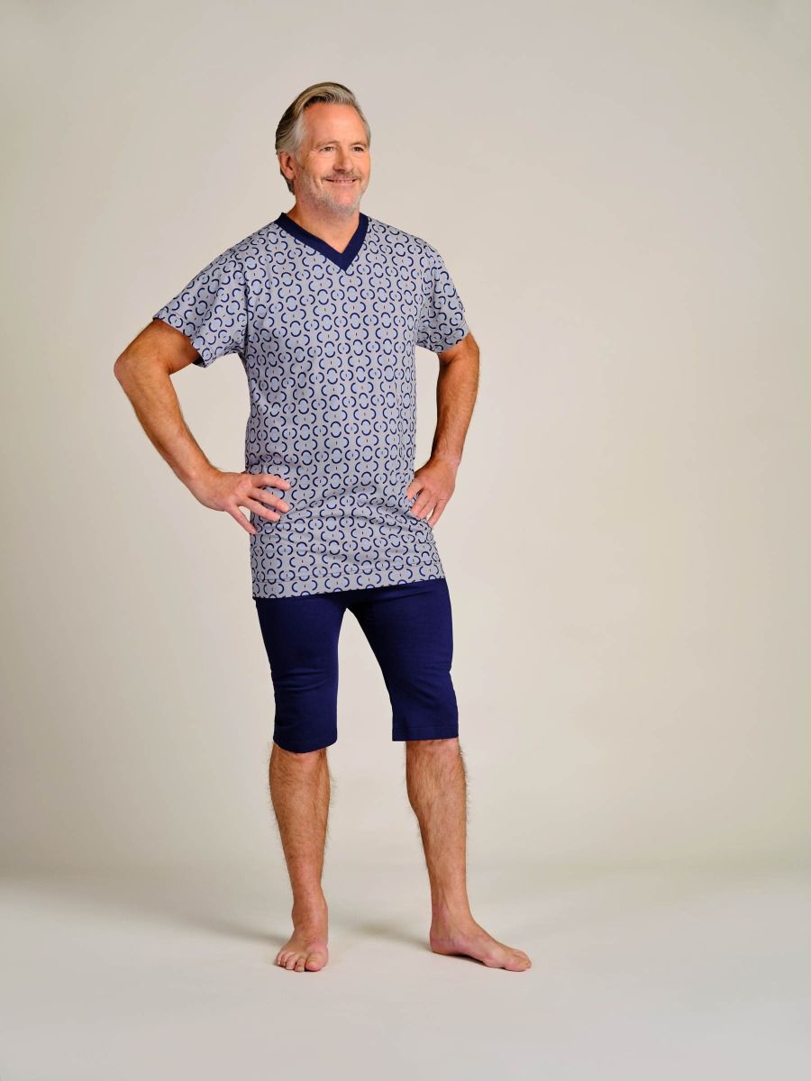 Men's Alzheimer's Jumpsuits | Back zipper | Anti strip |
