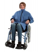 Adaptive coat for wheelchair users 