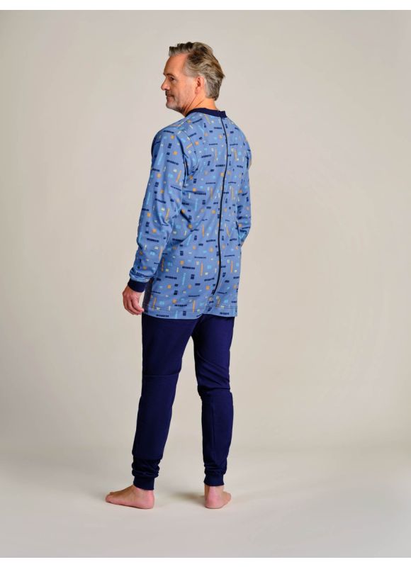 Men's Alzheimer's Anti-Strip Jumpsuit | Pajama |